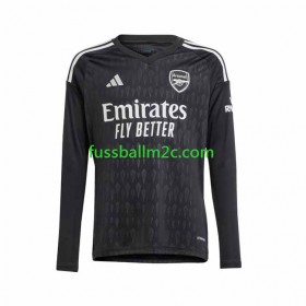 Fußballtrikots Arsenal Torwart Heim Trikotsatz 2023-2024 Langarm